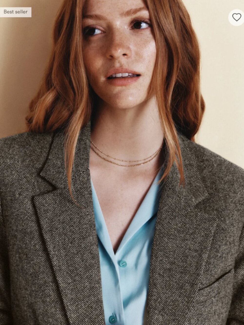 [NWT] Quince Italian Wool Oversized Blazer, Medium